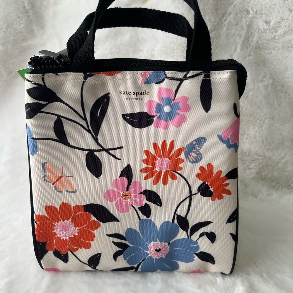 Kate Spade floral lunch bag